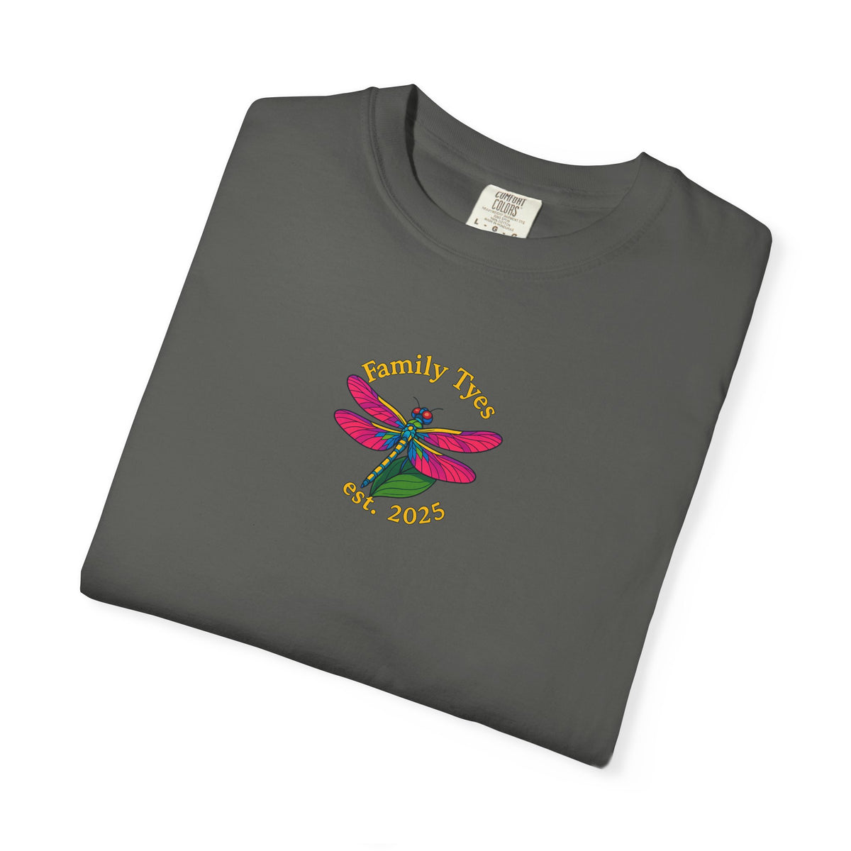 Family Type Dragonfly Unisex Garment-Dyed T-Shirt - Inspired by Change, Agility & Hope