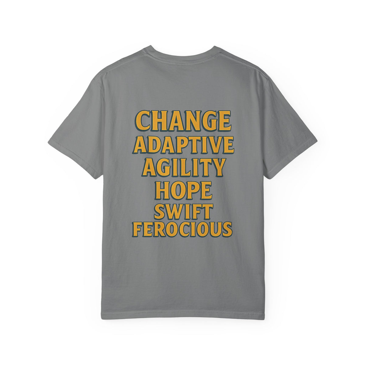 Family Type Dragonfly Unisex Garment-Dyed T-Shirt - Inspired by Change, Agility & Hope