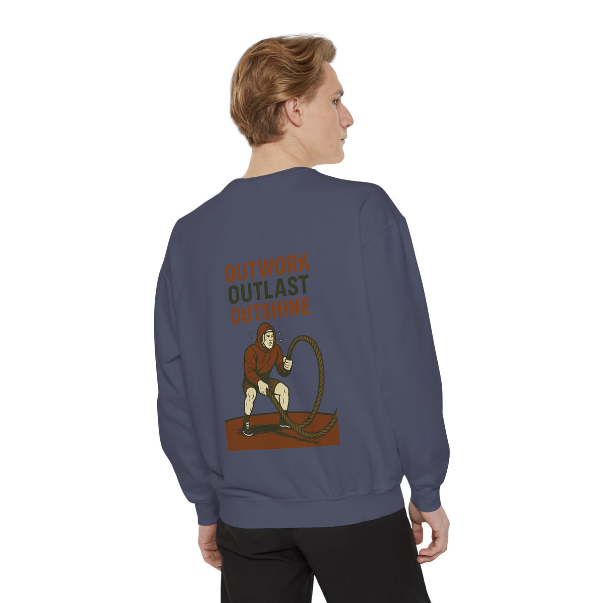 Wrestling Motivational Unisex Sweatshirt | Inspirational Apparel | Gift for Fitness Lovers, Athletes, Workouts, Casual Wear, Home Gym