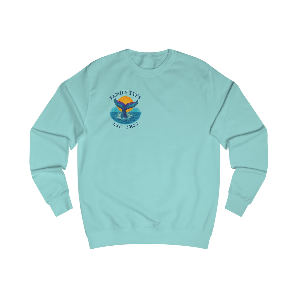 Whale tale Charming Family Sweatshirt, Cozy Gift, Summer Vibes, Beachwear, Unisex Apparel, Family Gatherings, Casual Comfort, Relaxation Style