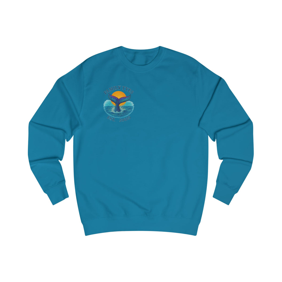 Whale tale Charming Family Sweatshirt, Cozy Gift, Summer Vibes, Beachwear, Unisex Apparel, Family Gatherings, Casual Comfort, Relaxation Style