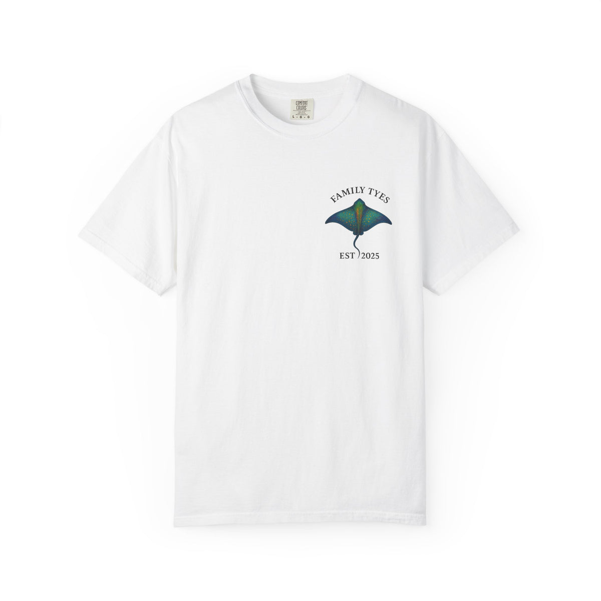 Ocean collection unisex’s Garment-Dyed T-shirt | Family Tyes 2025 Dolphin Design