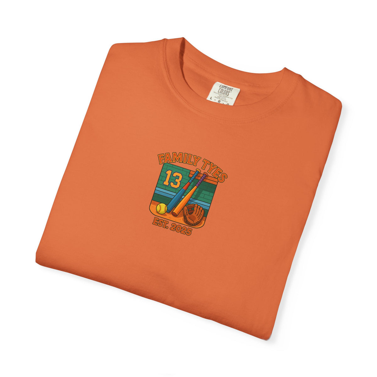 Family Tee sports collection - Swing for the Fences Unisex Garment-Dyed T-Shirt, Casual Wear, Sports Fan Apparel, Family Gatherings, Gift for Baseball Lovers