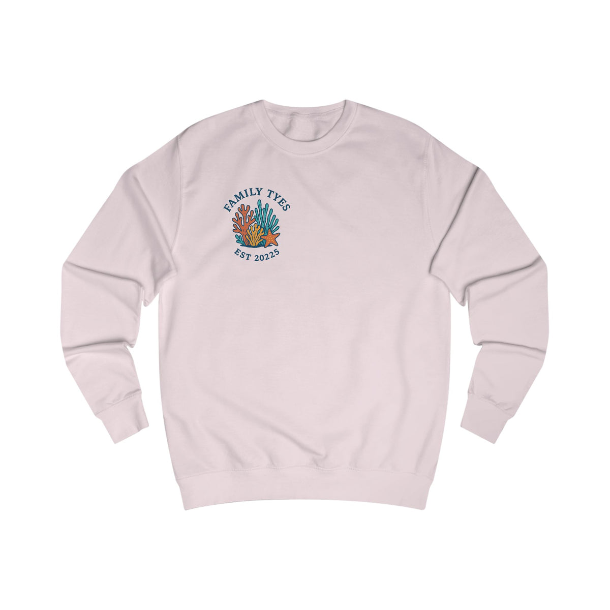 No care starfish Charming Family Sweatshirt, Cozy Gift, Summer Vibes, Beachwear, Unisex Apparel, Family Gatherings, Casual Comfort, Relaxation Style