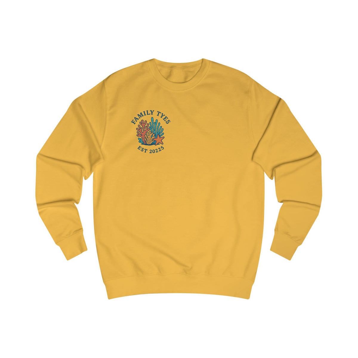 No care starfish Charming Family Sweatshirt, Cozy Gift, Summer Vibes, Beachwear, Unisex Apparel, Family Gatherings, Casual Comfort, Relaxation Style