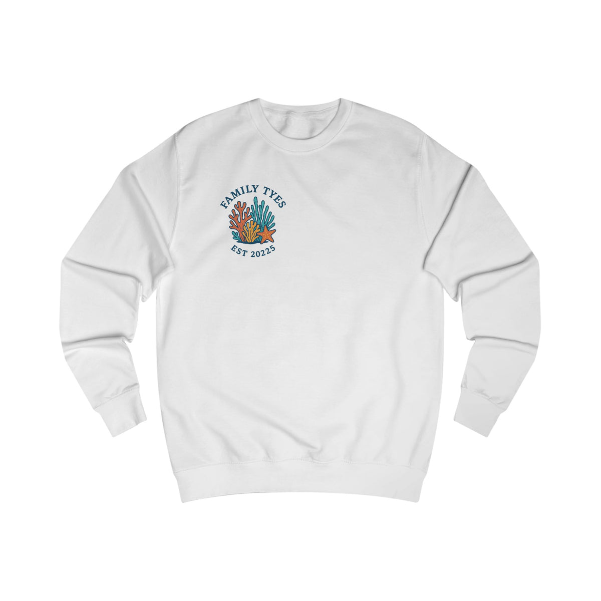 No care starfish Charming Family Sweatshirt, Cozy Gift, Summer Vibes, Beachwear, Unisex Apparel, Family Gatherings, Casual Comfort, Relaxation Style