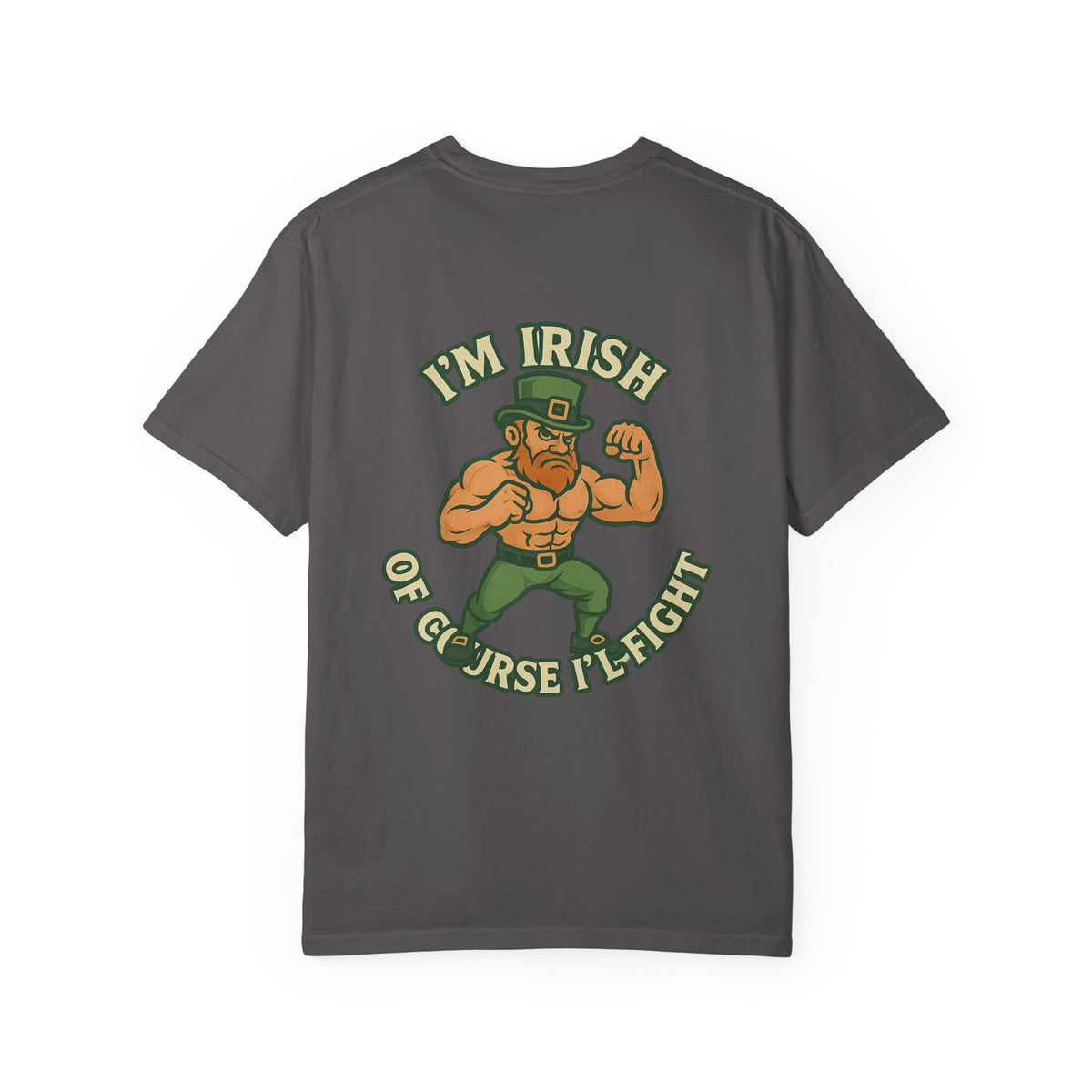 Irish collection Unisex Garment-Dyed T-Shirt - Irish Defender Tee for St. Patrick's Day