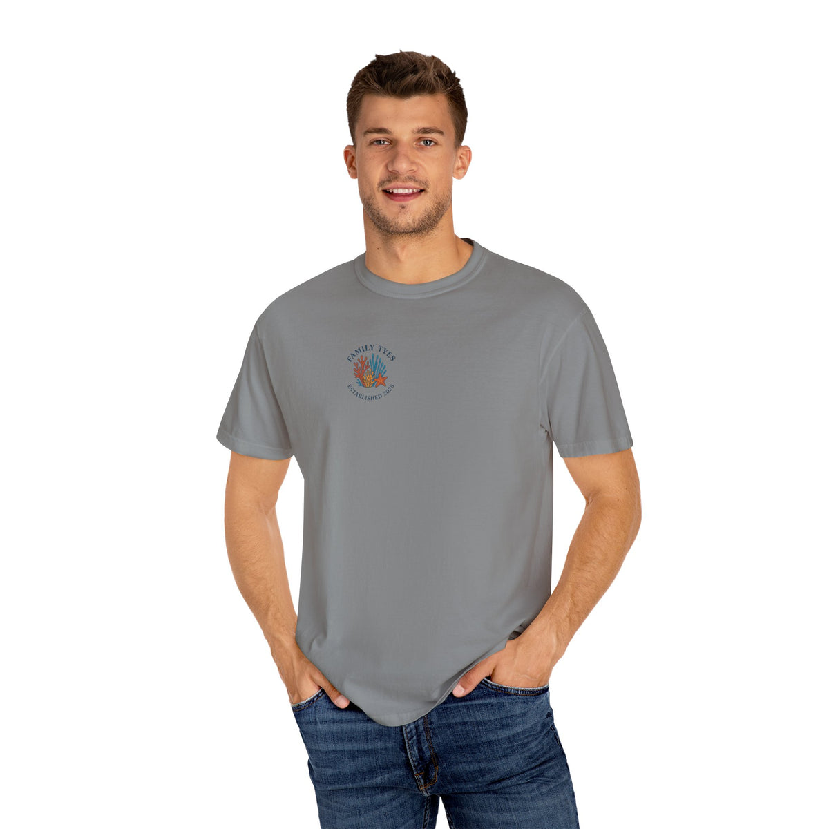 Beach Vibes Unisex Garment-Dyed T-shirt | Summer Casual Wear, Ocean Lover Gift, Beach Vacation Tee, Relaxing Apparel, Unique Graphics