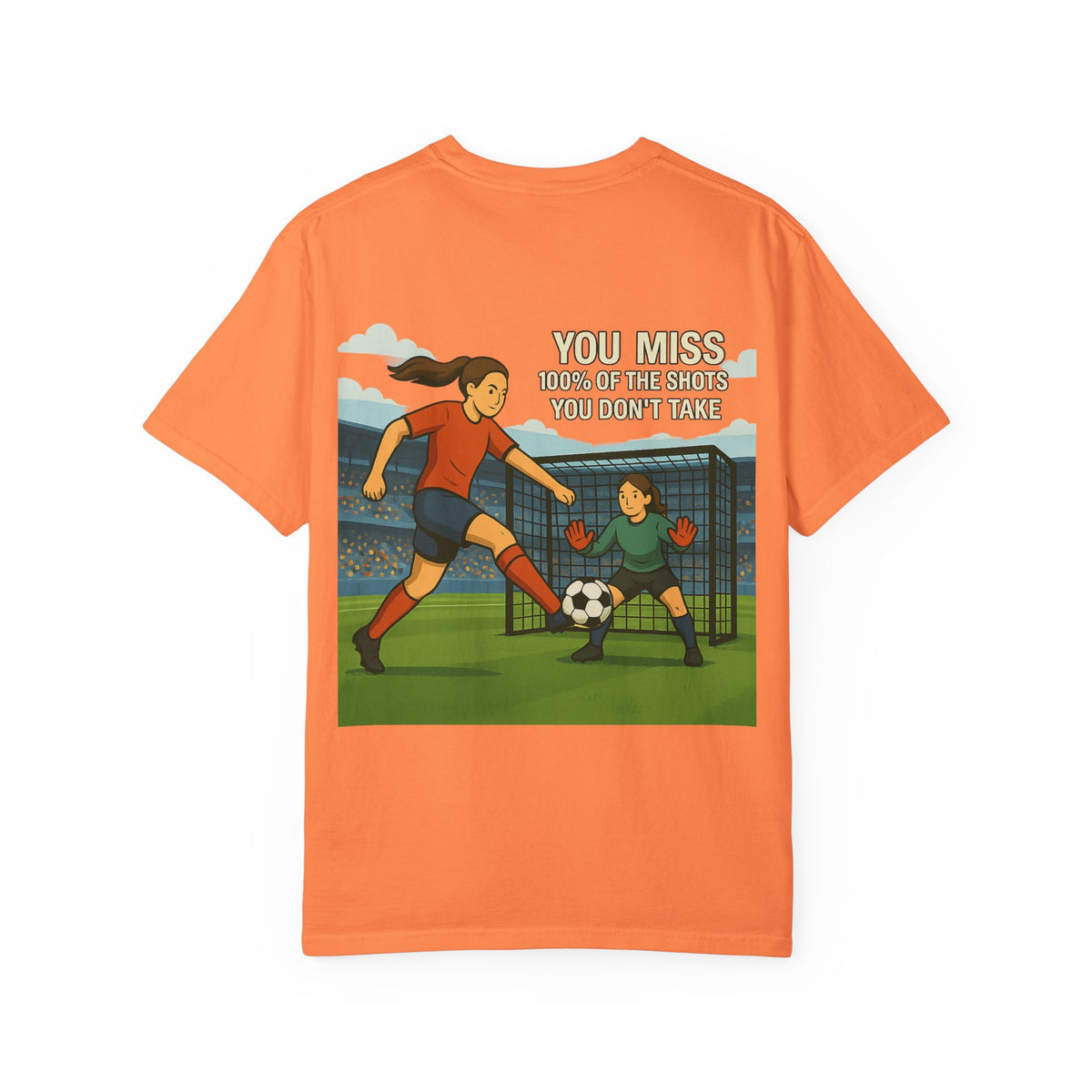 Soccer Unisex Garment-Dyed T-shirt