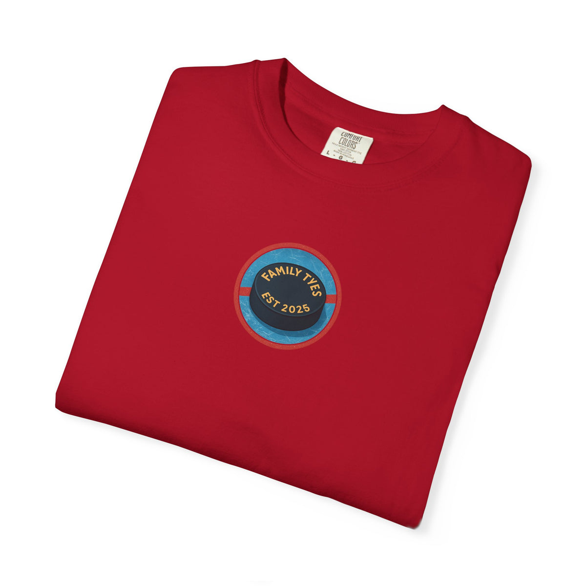 Hockey Unisex Garment-Dyed T-shirt