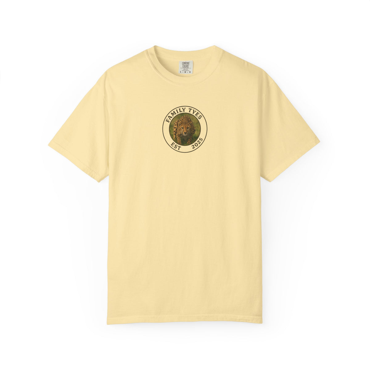 Unisex Garment-Dyed T-shirt - Family Year & Know No Boundaries Design