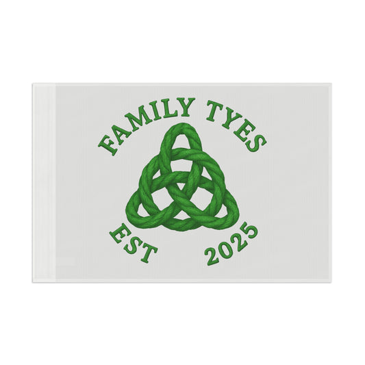 Celtic Family Flag: Personalized Home Décor, Family Celebration Flag, Meaningful Keepsake, Heritage Symbol, Housewarming Gift
