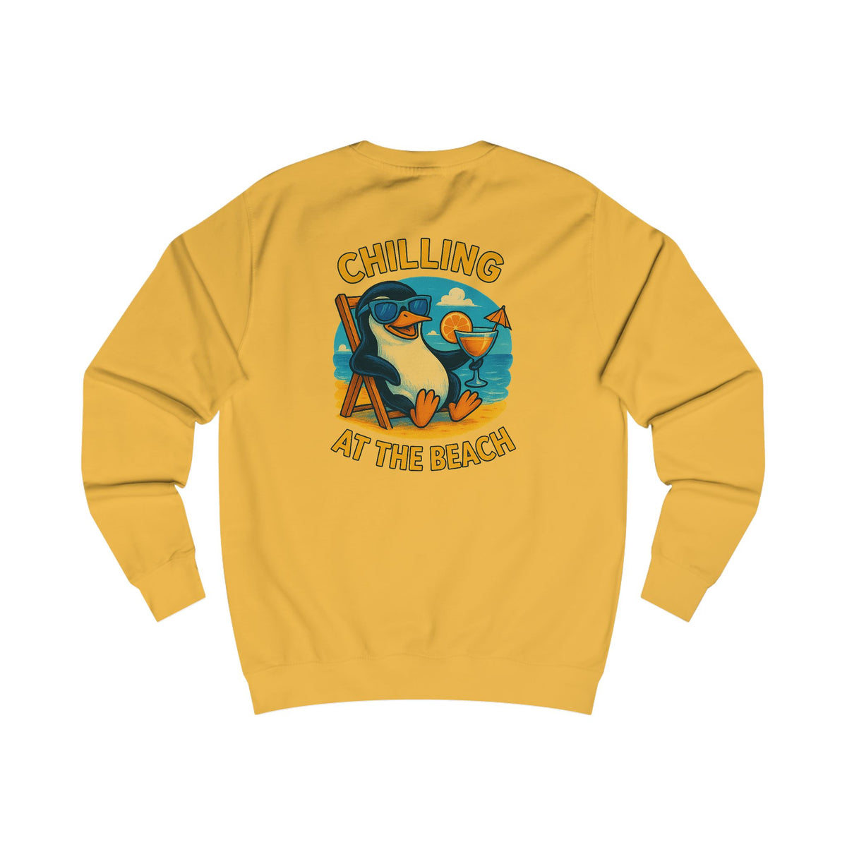 Penguin Charming Family Sweatshirt, Cozy Gift, Summer Vibes, Beachwear, Unisex Apparel, Family Gatherings, Casual Comfort, Relaxation Style