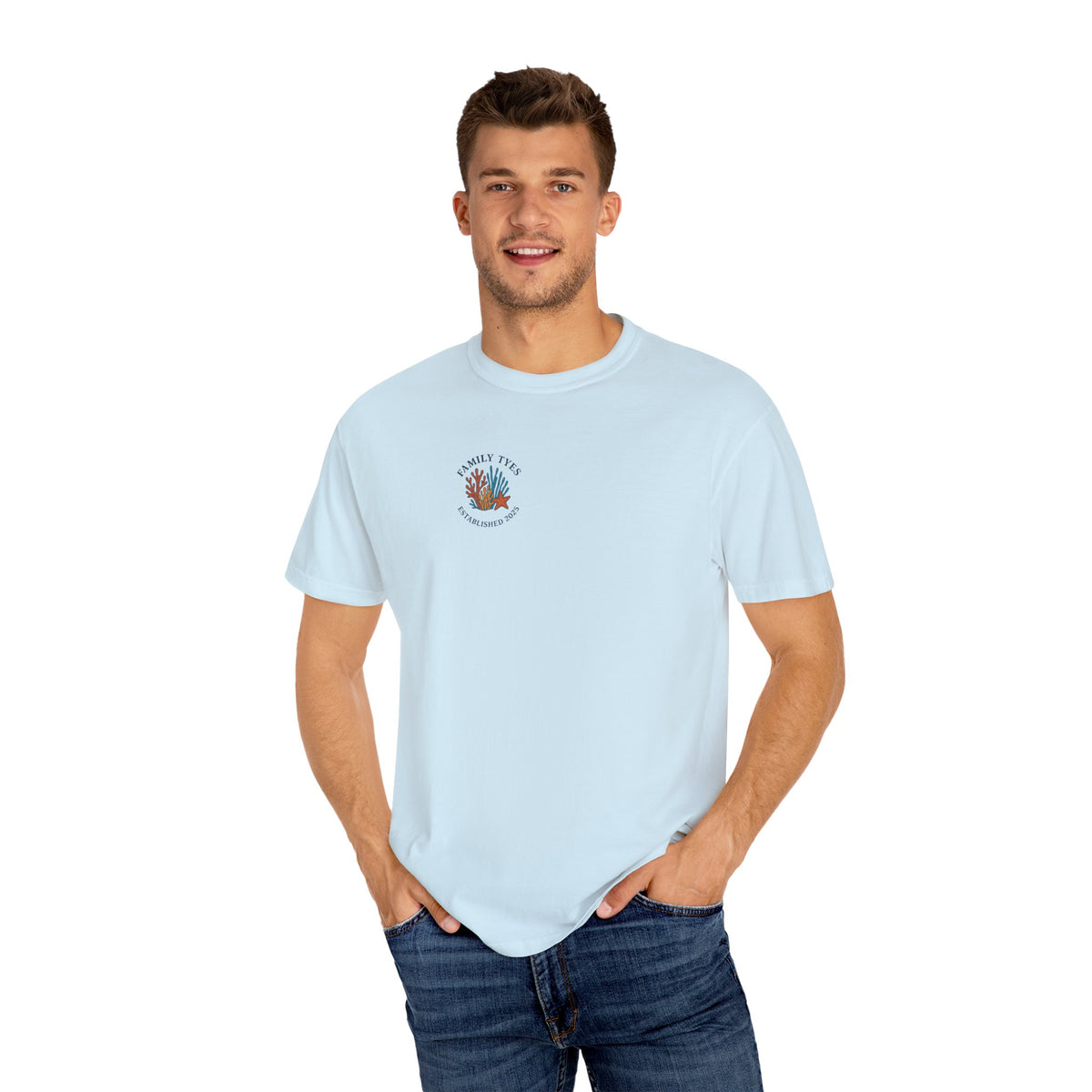 Beach Vibes Unisex Garment-Dyed T-shirt | Summer Casual Wear, Ocean Lover Gift, Beach Vacation Tee, Relaxing Apparel, Unique Graphics