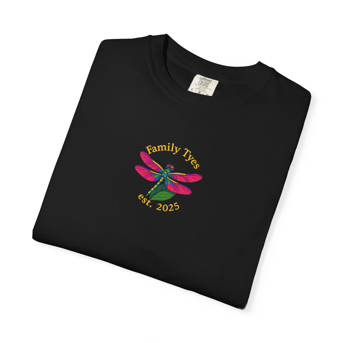 Family Type Dragonfly Unisex Garment-Dyed T-Shirt - Inspired by Change, Agility & Hope