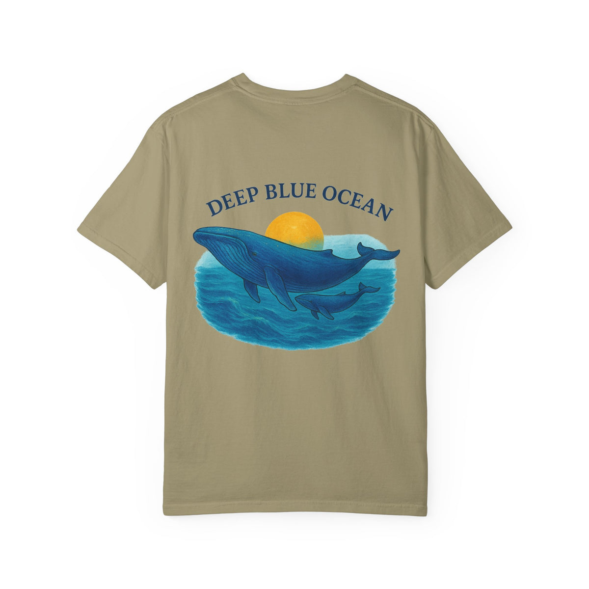 Ocean collection  Deep Blue Ocean Unisex T-Shirt - Family Tyes  Design, Beach Lover Gift