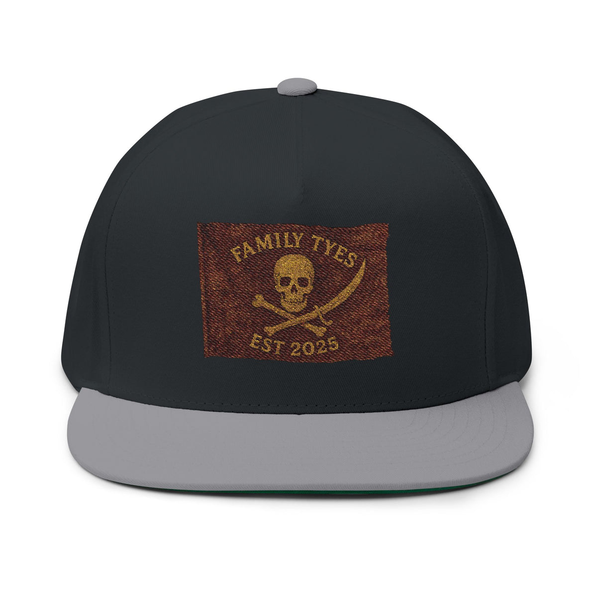 Flat Bill Cap (Embroidery)