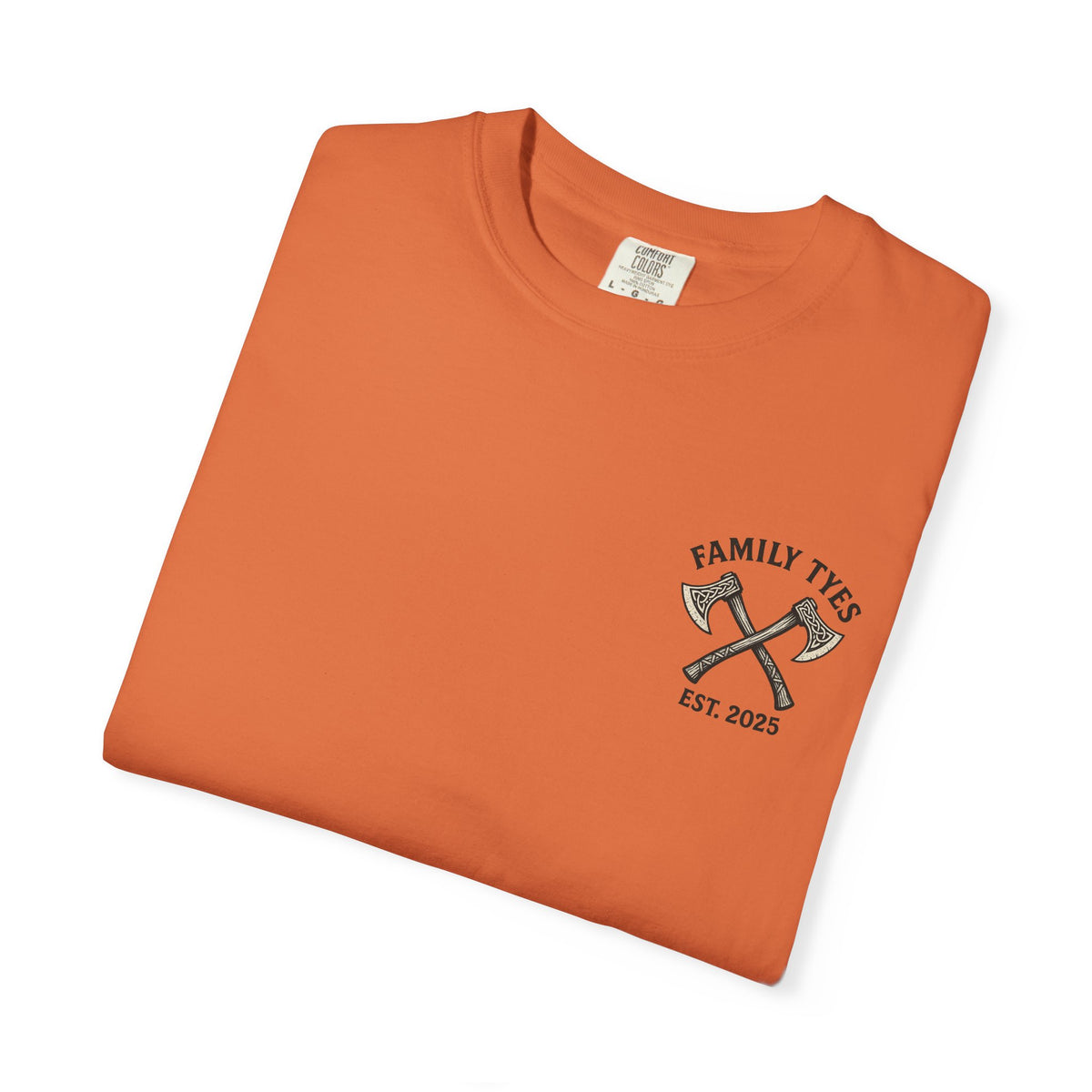 Built for conflict VIKING Unisex Garment-Dyed T-shirt - Family Ties, Guilt for Conflict, Casual Wear, Gift for Him, Father's Day Tee