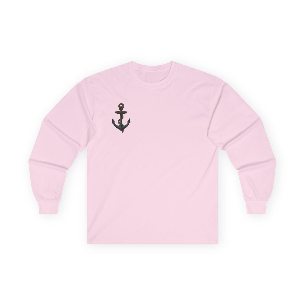 Anchor Nautical Family Long Sleeve Tee - Perfect for Boating, Fishing Trips, & Family Gatherings, Unisex Shirt, Casual Wear, Marine Themed Clothing