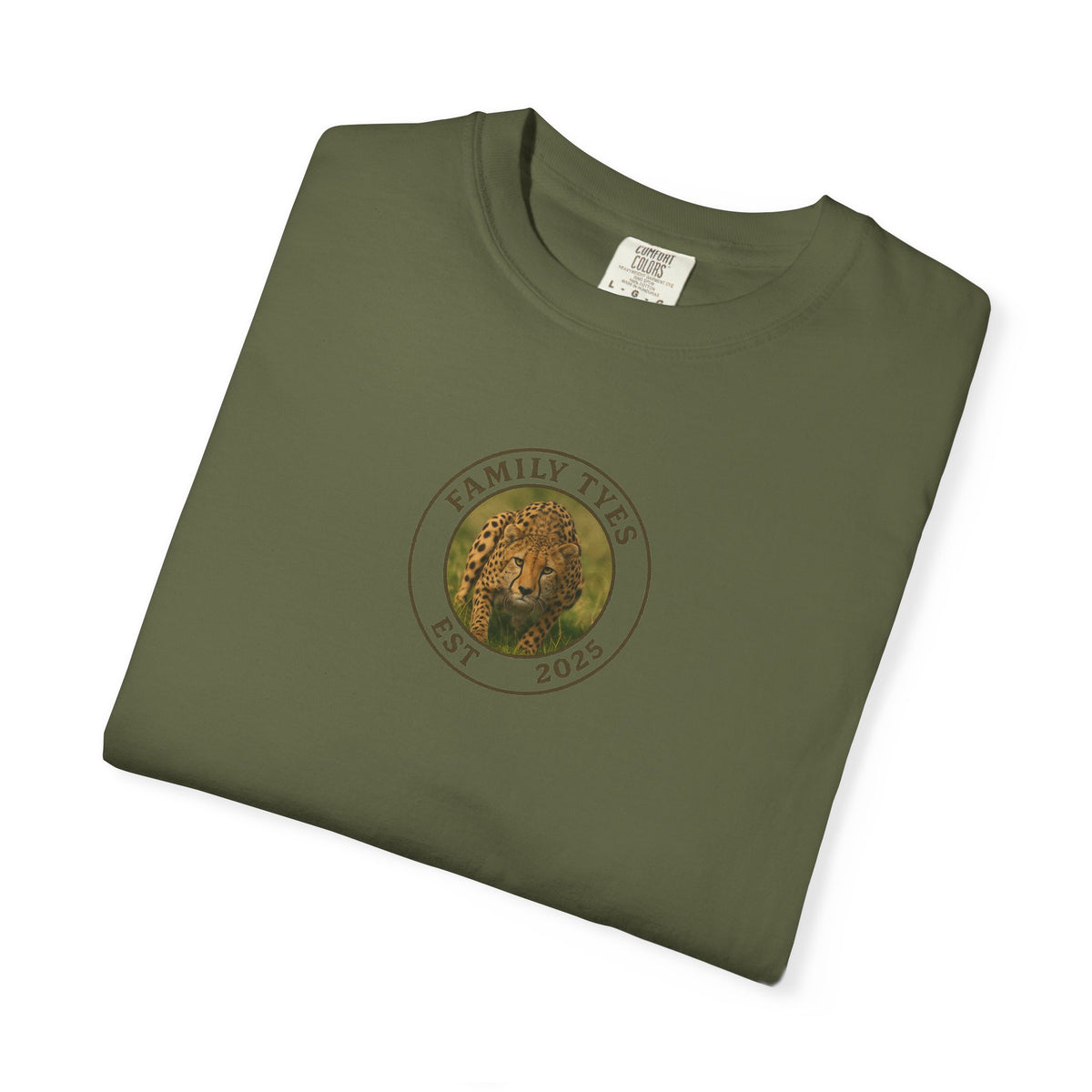 Unisex Garment-Dyed T-shirt - Family Year & Know No Boundaries Design