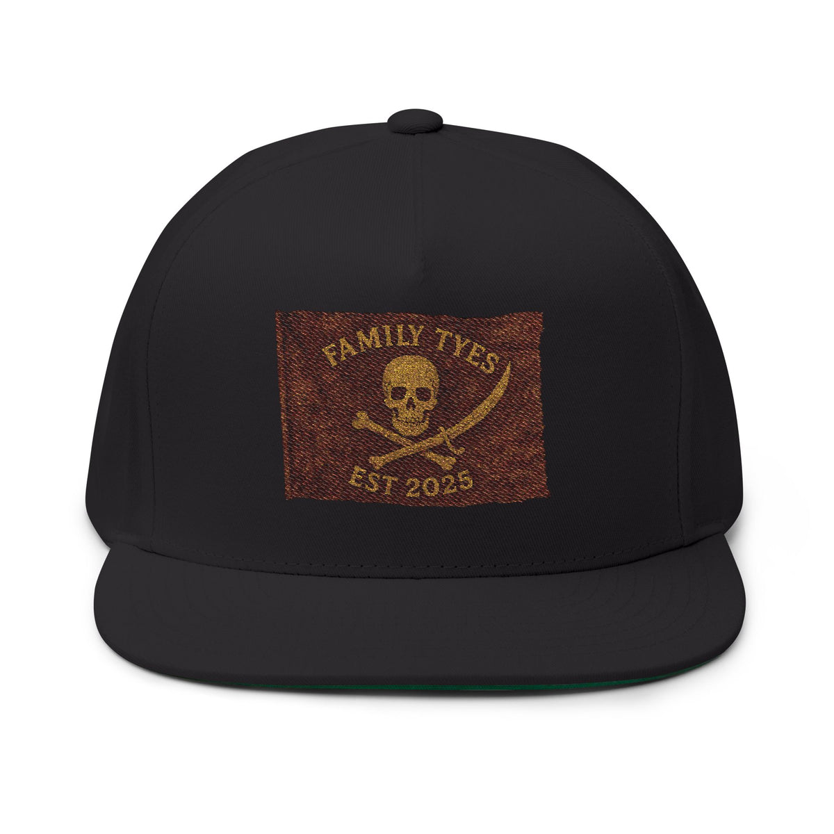 Flat Bill Cap (Embroidery)