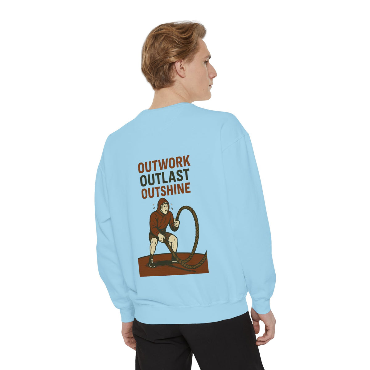 Wrestling Motivational Unisex Sweatshirt | Inspirational Apparel | Gift for Fitness Lovers, Athletes, Workouts, Casual Wear, Home Gym
