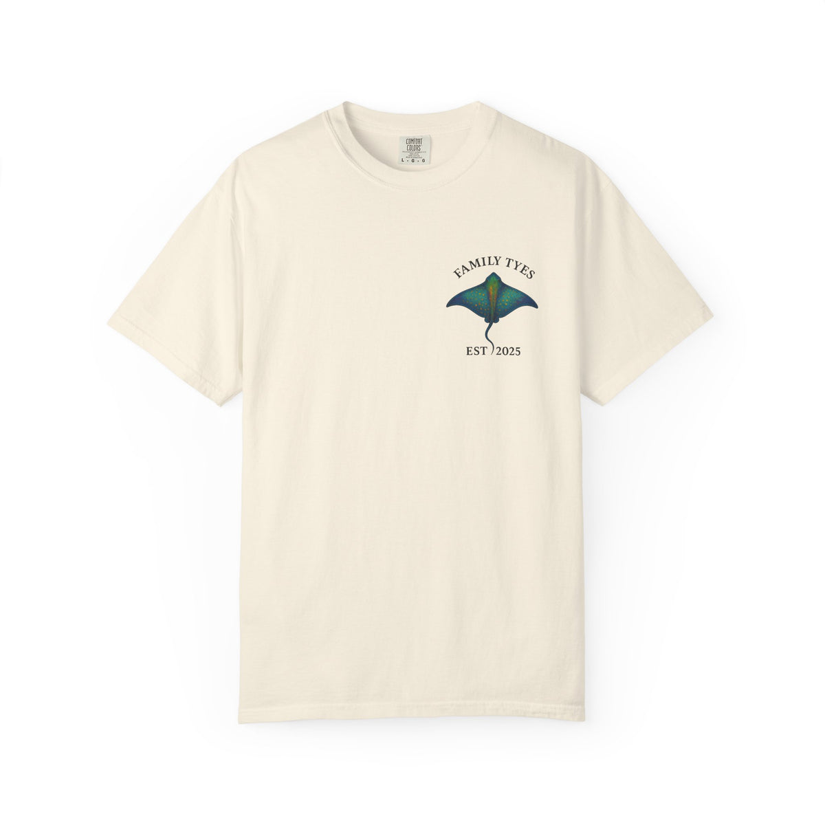 Ocean collection unisex’s Garment-Dyed T-shirt | Family Tyes 2025 Dolphin Design