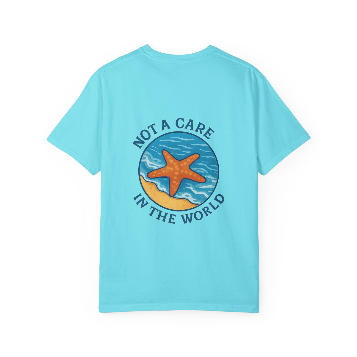 Beach Vibes Unisex Garment-Dyed T-shirt | Summer Casual Wear, Ocean Lover Gift, Beach Vacation Tee, Relaxing Apparel, Unique Graphics