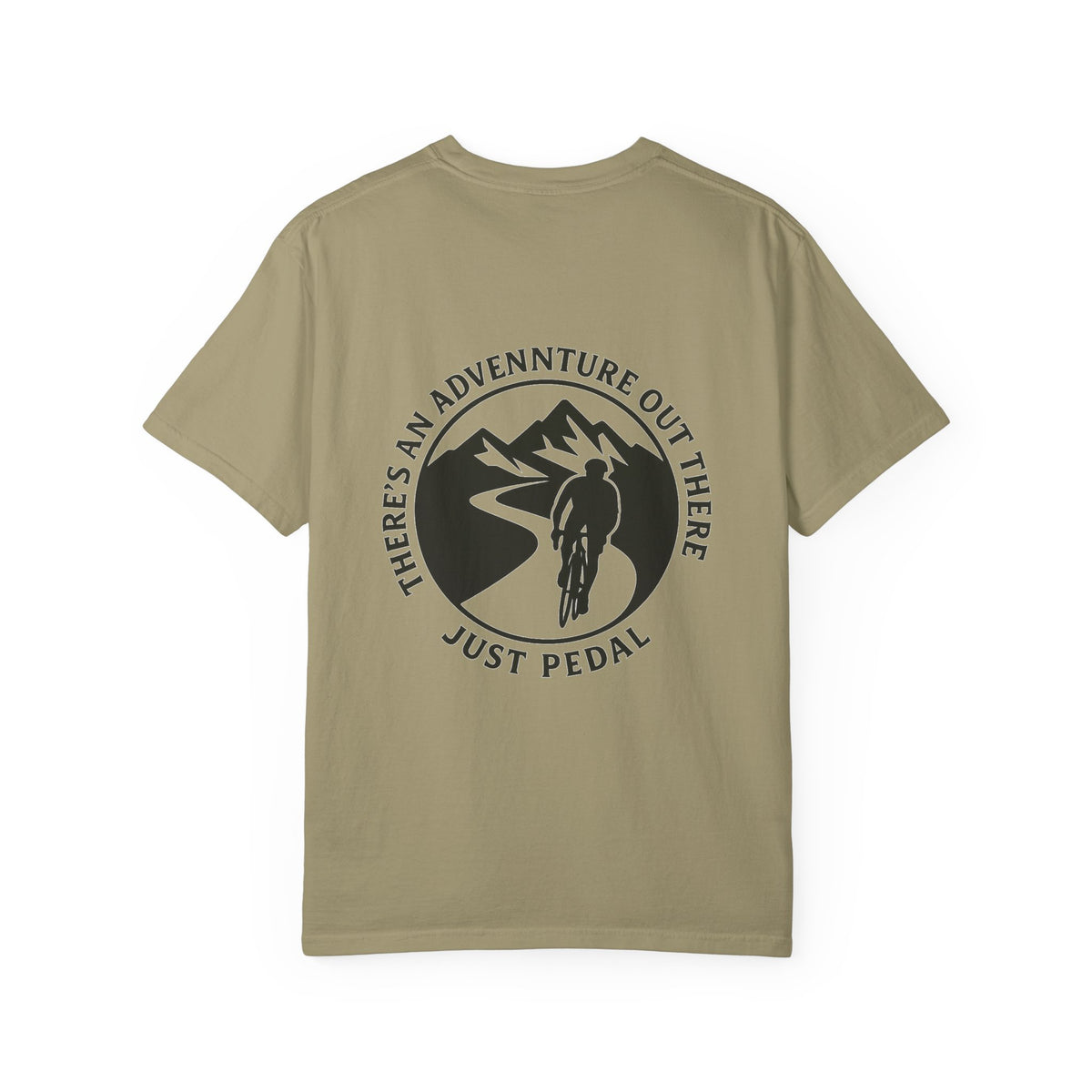 Adventure Cycling T-Shirt | Just Pedal Graphic Tee for Outdoor Enthusiasts