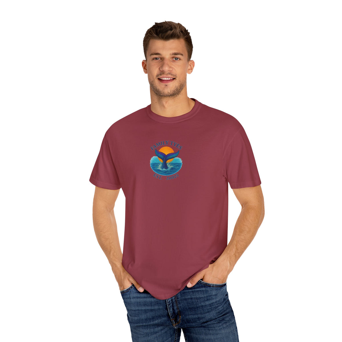 Ocean collection  Deep Blue Ocean Unisex T-Shirt - Family Tyes  Design, Beach Lover Gift