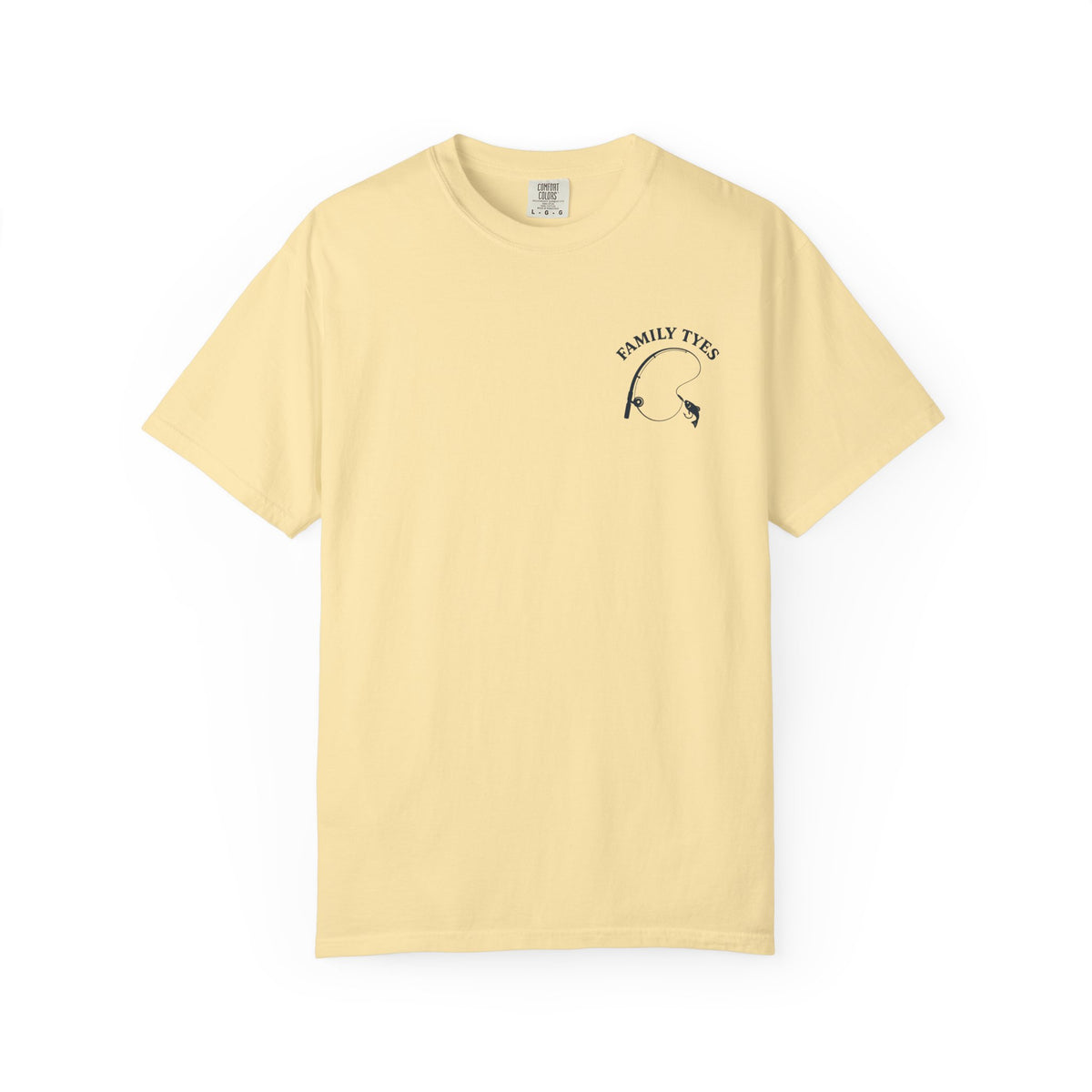Fishing Family T-Shirt, Unisex Garment-Dyed Tee, Perfect for Fishing Lovers, Family Outings, Gifts for Dad, Ocean Adventure Tee