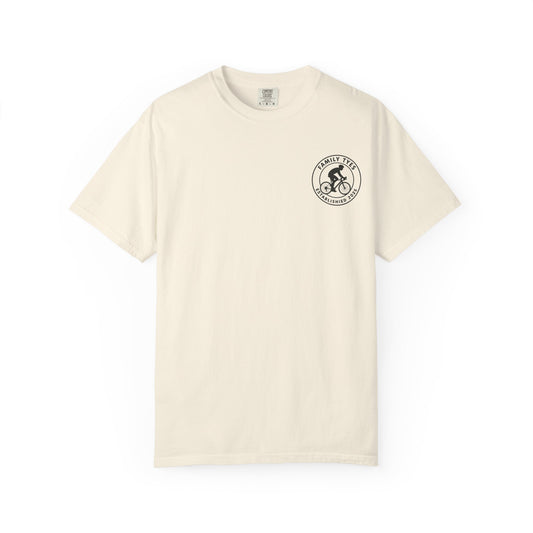 Adventure Cycling T-Shirt | Just Pedal Graphic Tee for Outdoor Enthusiasts