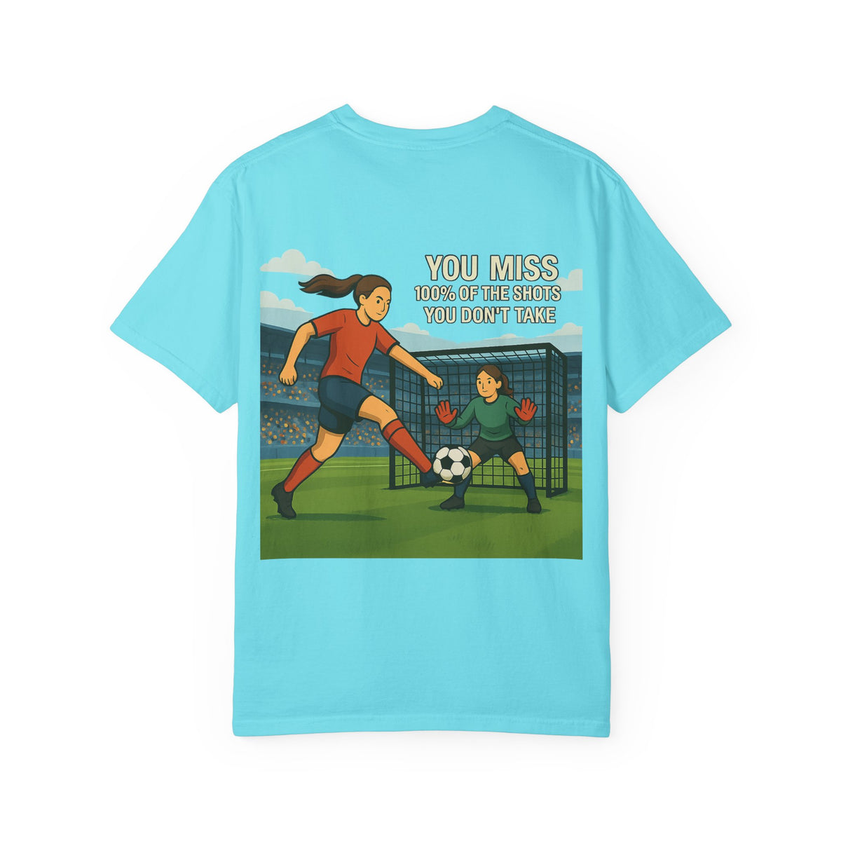 Soccer Unisex Garment-Dyed T-shirt