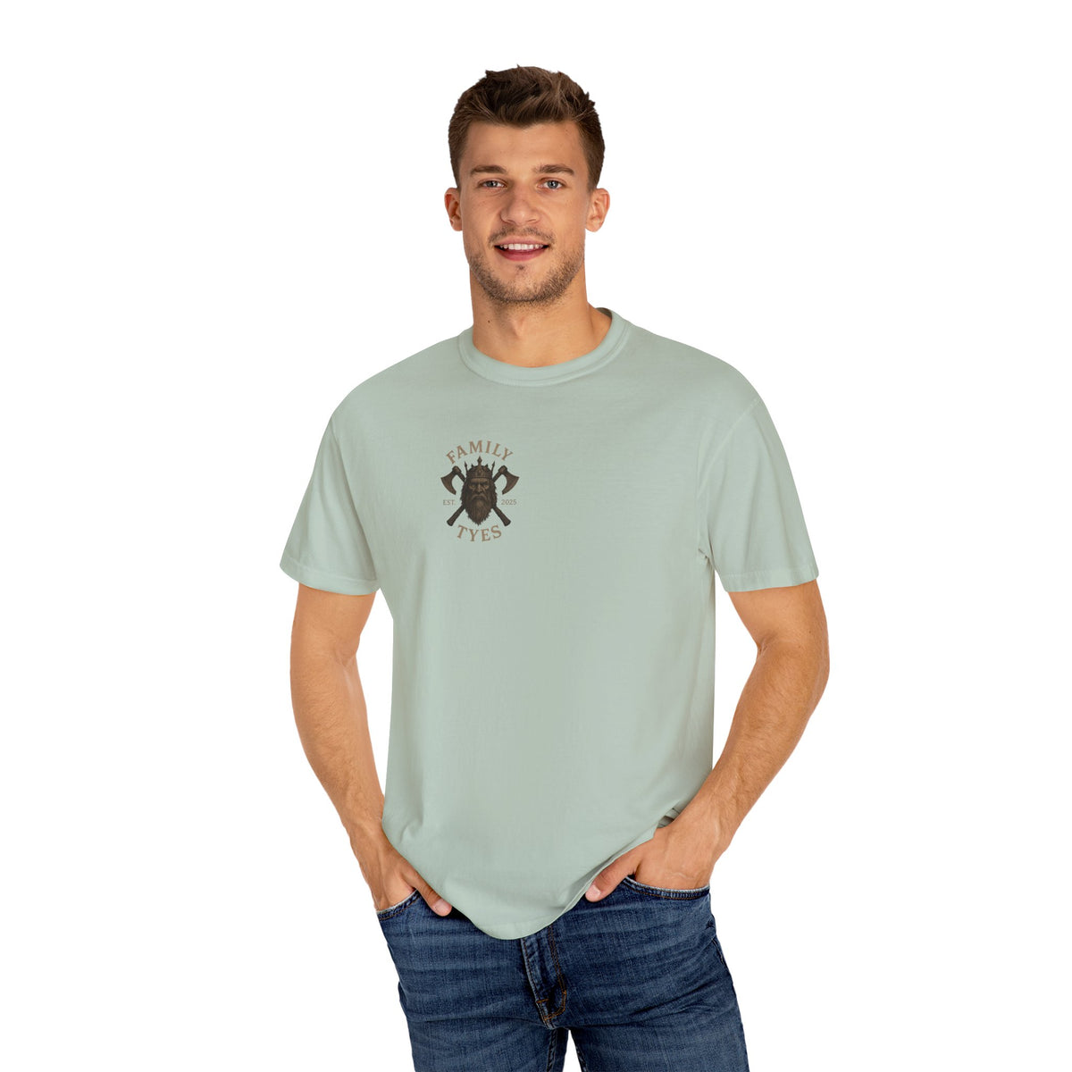 Who wants to be king  Unisex Garment-Dyed T-Shirt - Family Tyes  & Find Your Zen Design