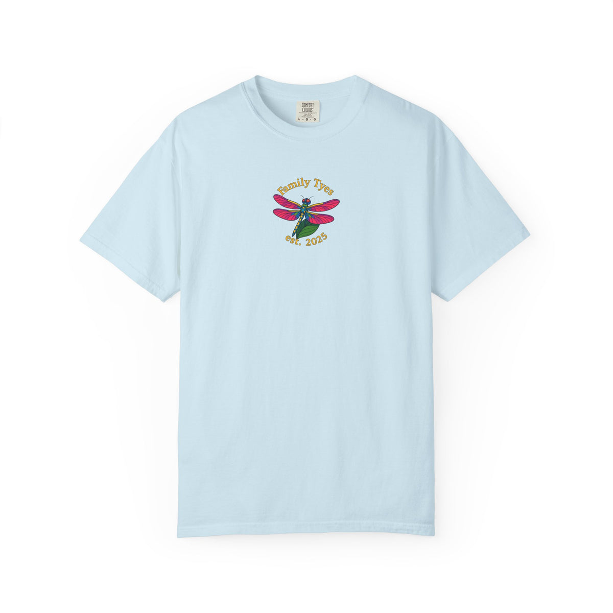 Family Type Dragonfly Unisex Garment-Dyed T-Shirt - Inspired by Change, Agility & Hope
