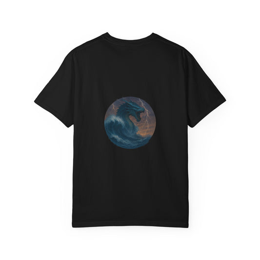 Water dragon Unisex T-Shirt, Graphic Tee, Casual Wear, Perfect Gift, Beach Lovers, Summer Vibes