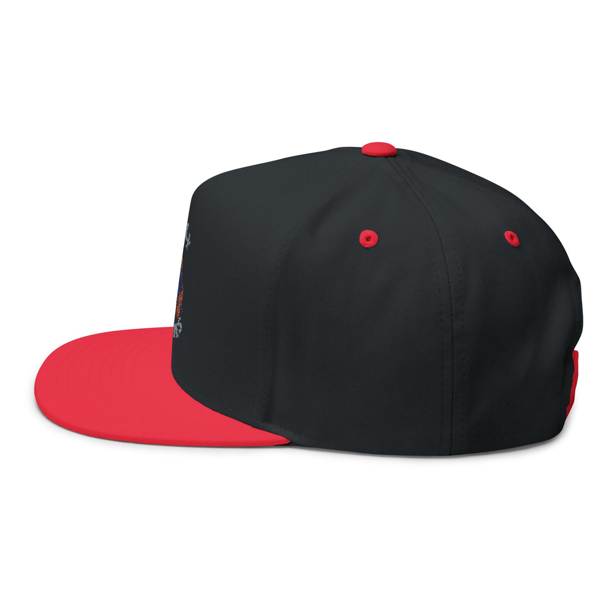 Fly fishing  Embroidered Family Tyes Flat Bill Cap