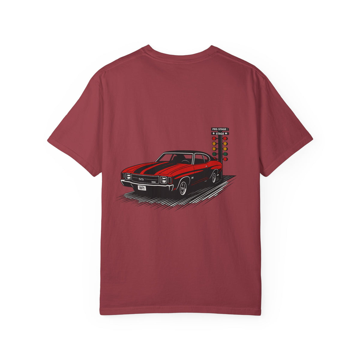 Chevelle 396 Unisex Garment-Dyed T-Shirt – Classic Car Lovers Tee