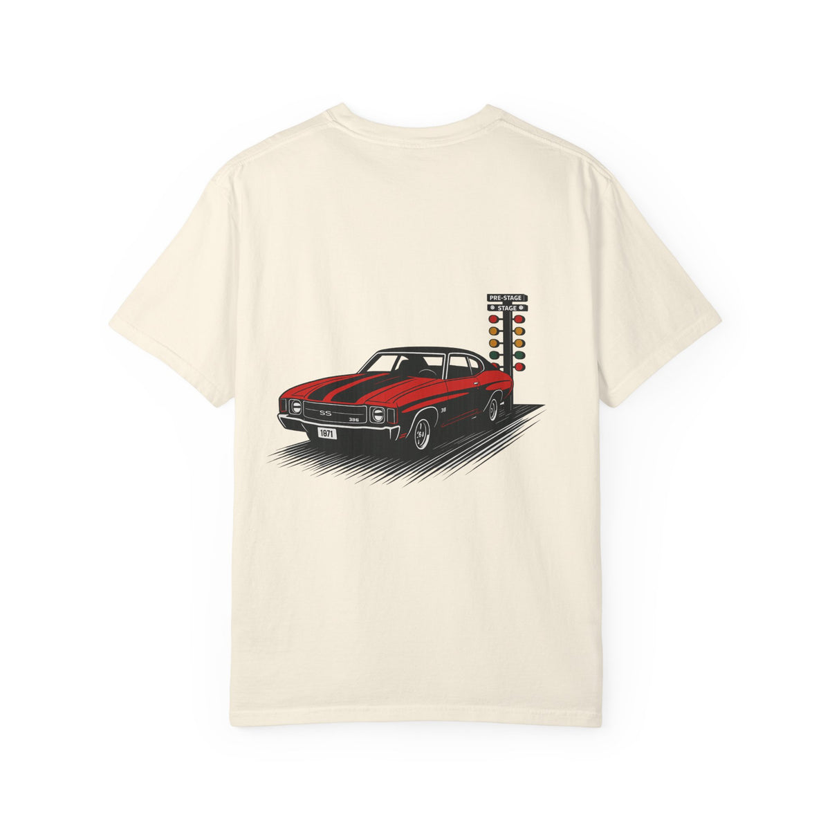 Chevelle 396 Unisex Garment-Dyed T-Shirt – Classic Car Lovers Tee