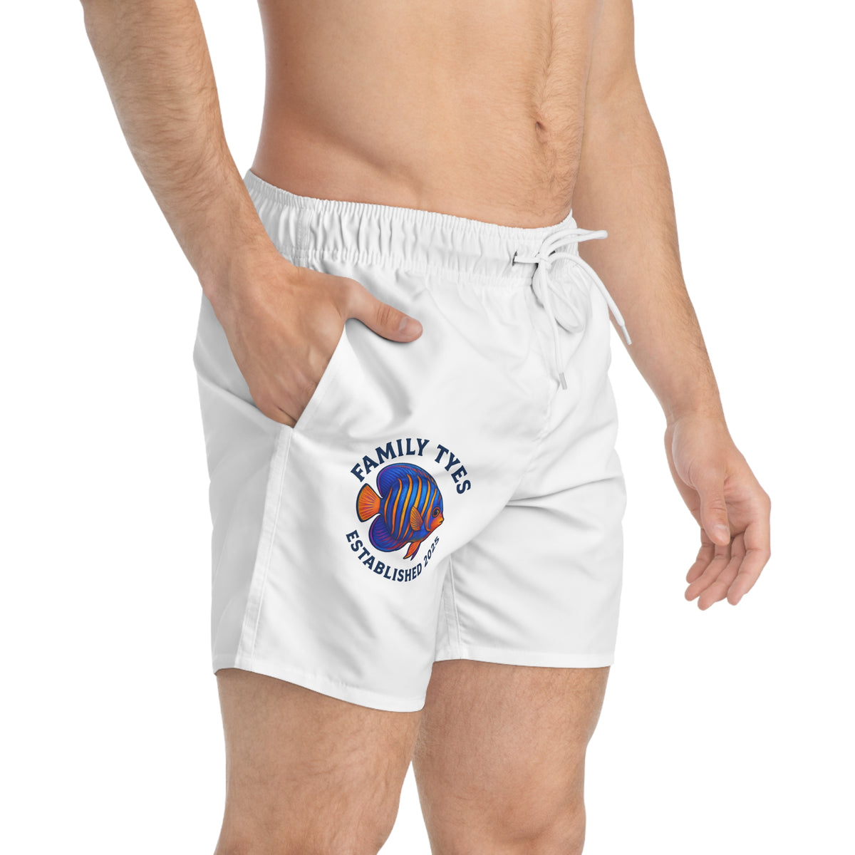 Angel fish Swim Trunks (AOP)