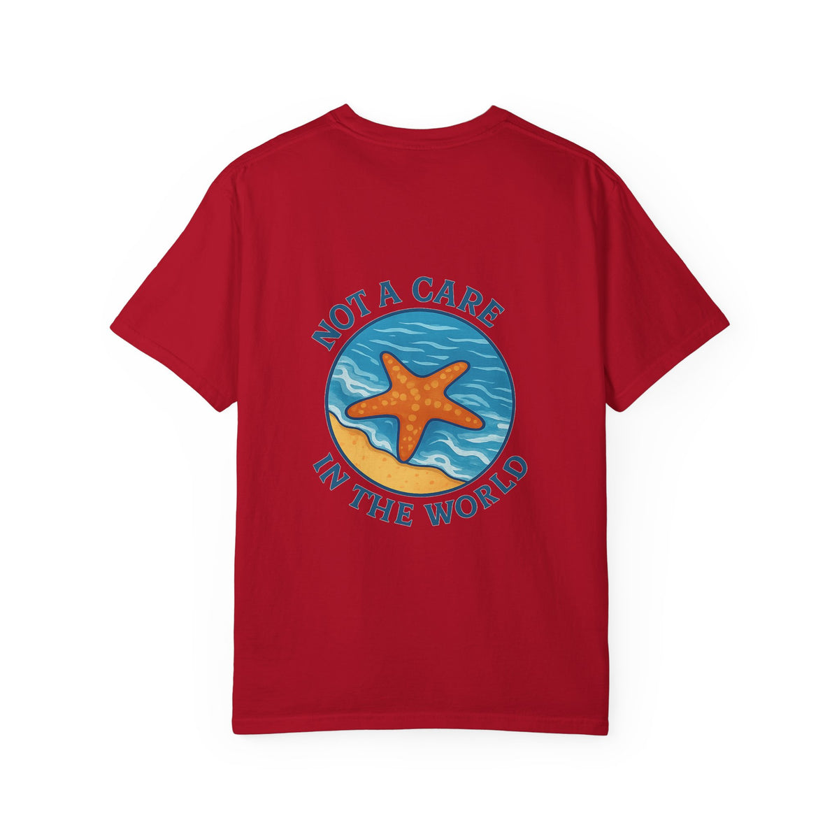Beach Vibes Unisex Garment-Dyed T-shirt | Summer Casual Wear, Ocean Lover Gift, Beach Vacation Tee, Relaxing Apparel, Unique Graphics