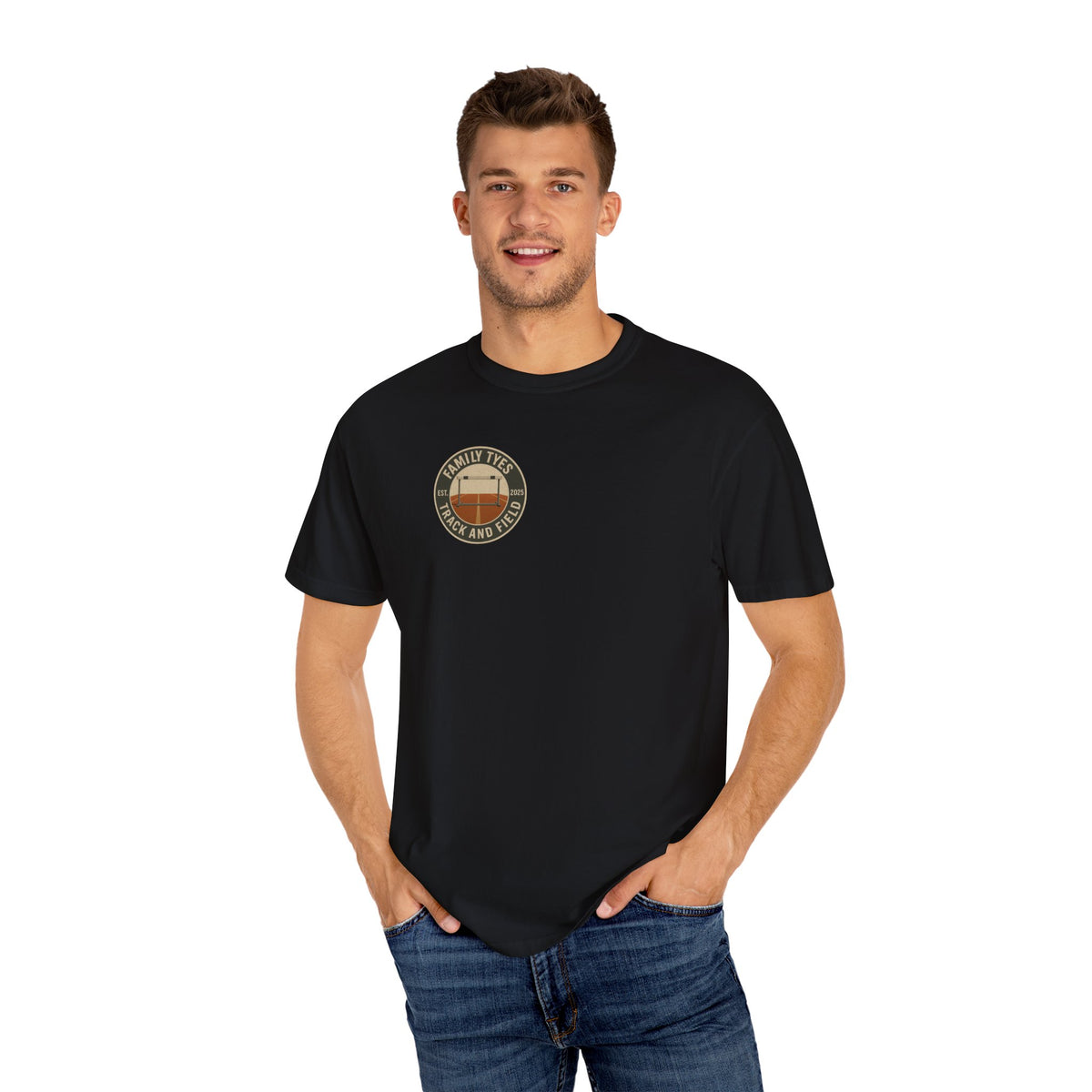 Hurdles, track and field Inspirational Unisex T-Shirt, Family Tyes  Tee, Empowering Quote Apparel, Motivational Gift, Casual Everyday Wear