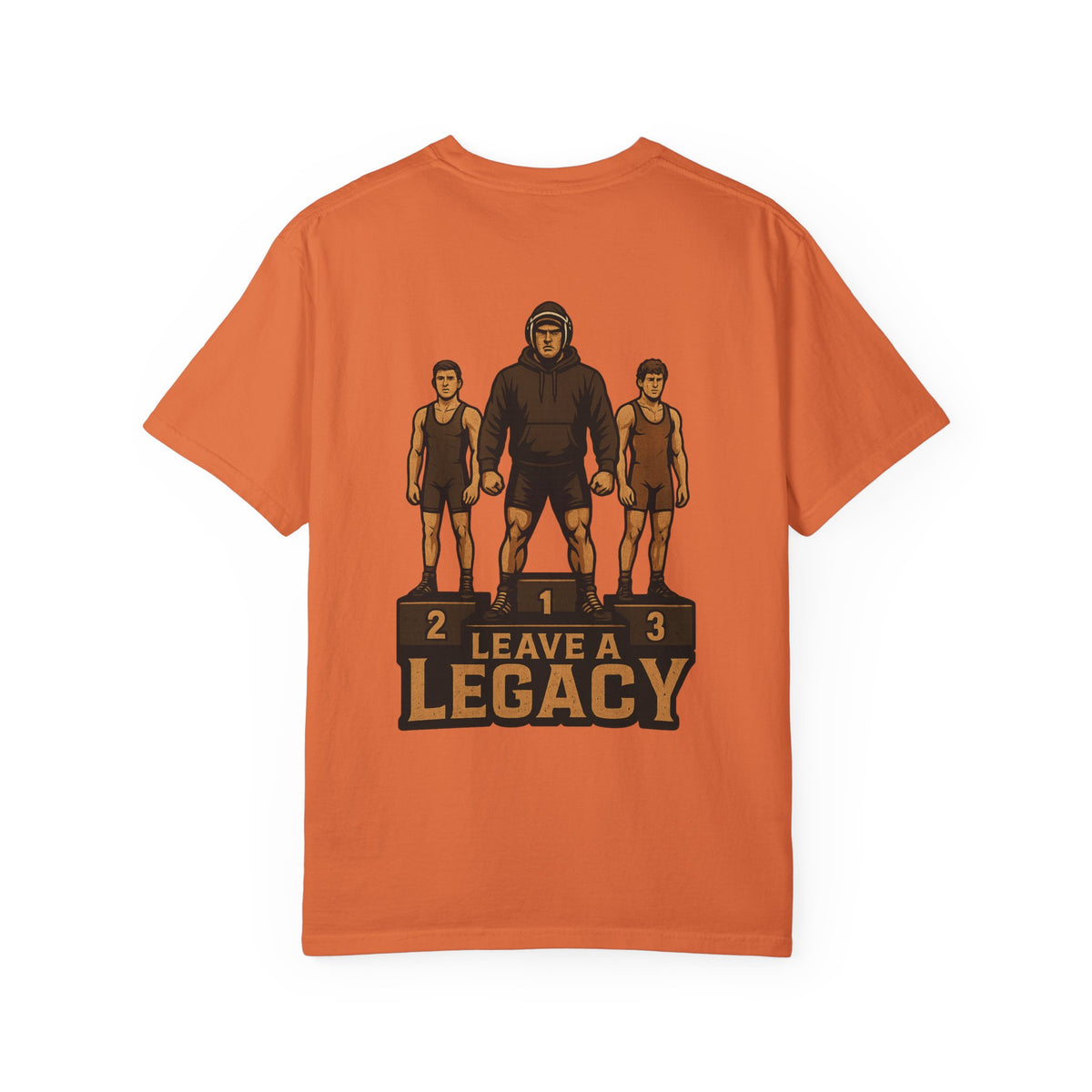 Wrestling Legacy Champion Unisex T-shirt, Motivational Shirt, Athletic Wear, Gift for Fitness Lovers, Casual Tee