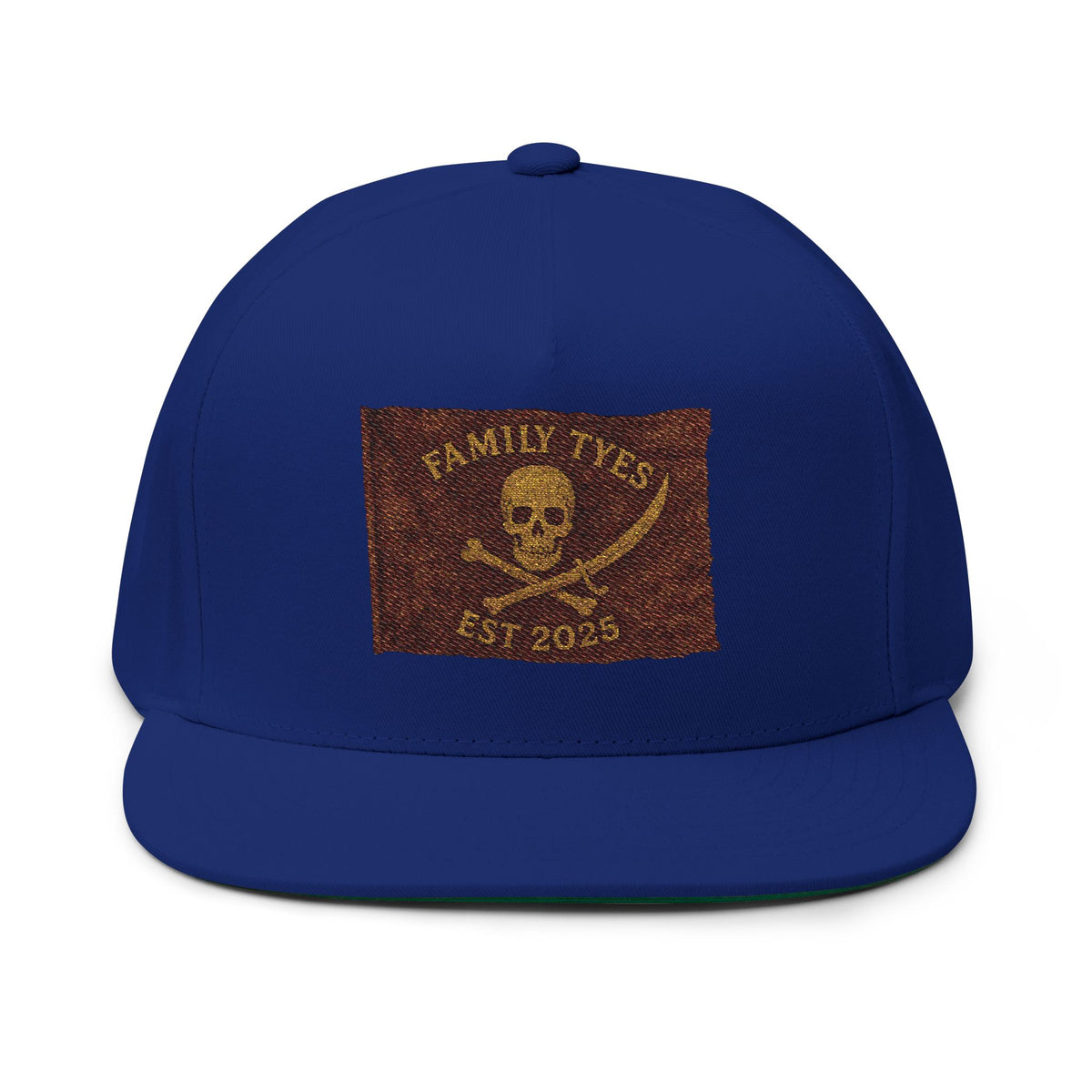 Flat Bill Cap (Embroidery)