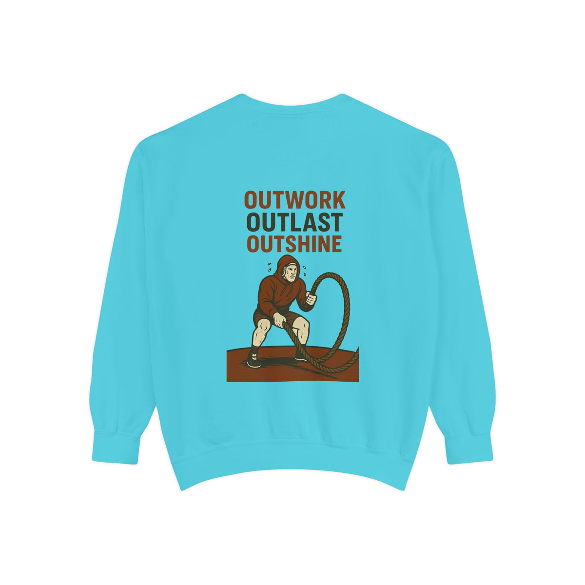 Wrestling Motivational Unisex Sweatshirt | Inspirational Apparel | Gift for Fitness Lovers, Athletes, Workouts, Casual Wear, Home Gym