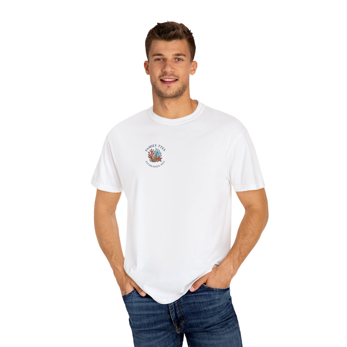 Beach Vibes Unisex Garment-Dyed T-shirt | Summer Casual Wear, Ocean Lover Gift, Beach Vacation Tee, Relaxing Apparel, Unique Graphics