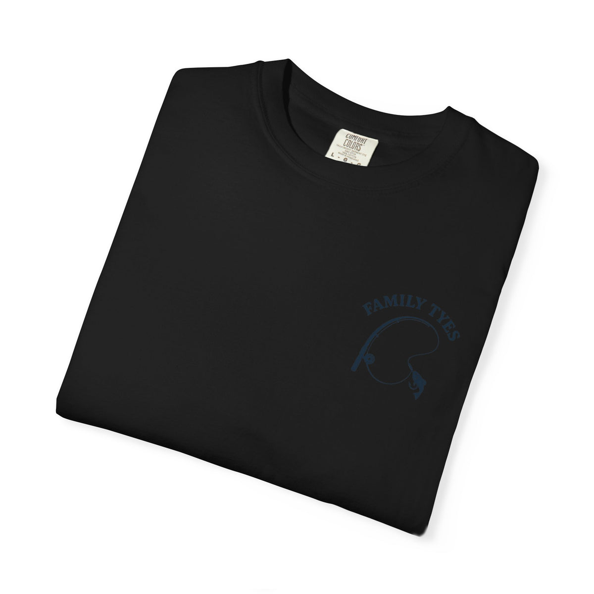 Fishing Family T-Shirt, Unisex Garment-Dyed Tee, Perfect for Fishing Lovers, Family Outings, Gifts for Dad, Ocean Adventure Tee