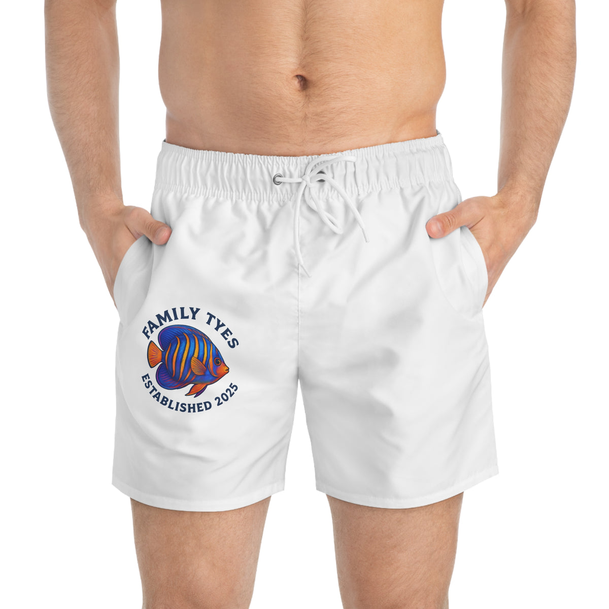 Angel fish Swim Trunks (AOP)