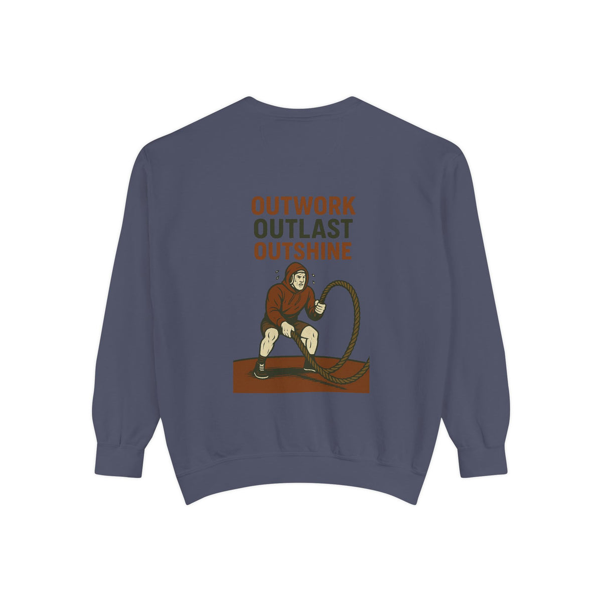 Wrestling Motivational Unisex Sweatshirt | Inspirational Apparel | Gift for Fitness Lovers, Athletes, Workouts, Casual Wear, Home Gym