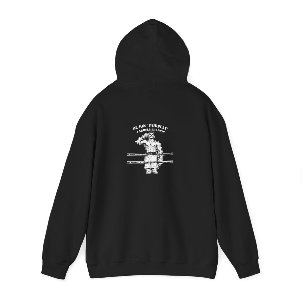 Boxing Vintage Hoodie — Retro Ring Boxer Graphic Sweatshirt